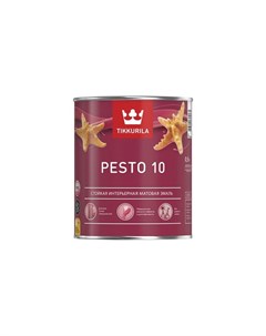 Эмаль стойкая алкидная универсальная Pesto 10 матовая база C 0 9 л Tikkurila