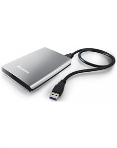 Внешний жесткий диск 2TB Store n Go Style 2 5 USB 3 0 Серебристый Verbatim