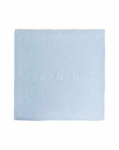 Одеяло с вышитым логотипом Fendi kids