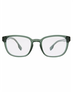 Очки в квадратной оправе с логотипом Burberry eyewear