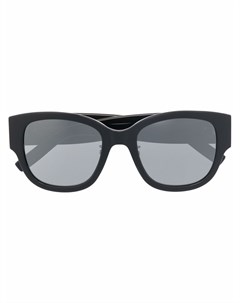 Солнцезащитные очки в массивной оправе с логотипом Saint laurent eyewear