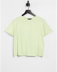Свободная зеленая футболка New look