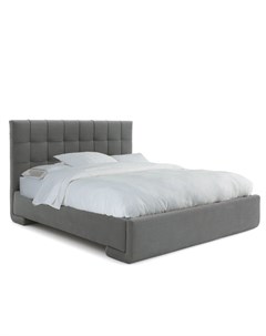 Кровать mystery серый 205x125x220 см Icon designe