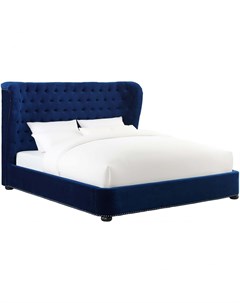 Кровать brussel blue синий 225x150x230 см Icon designe