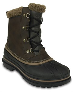 Ботинки мужские Men s AllCast II Boot Espresso Black Crocs