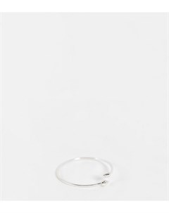 Серебряное кольцо в виде погнутой стрелы Kingsley ryan curve