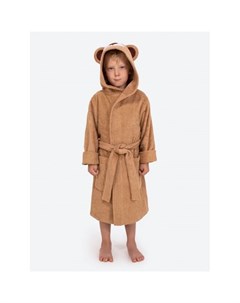 Детский махровый банный халат с вышивкой Медвежонок Babybunny