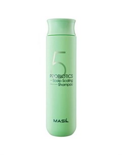 Глубокоочищающий шампунь 5 probiotics scalp scaling shampoo Masil
