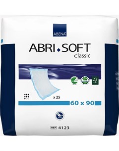 Пеленки Abri Soft Classic одноразовые для взрослых 60х90см 25шт Abena