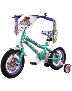 Детский велосипед колеса 12 голубой Enchantimals