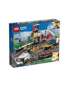 Конструктор City 60198 Товарный поезд 1226 деталей Lego