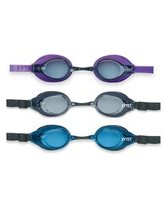 Очки для плавания Racing Goggles в ассорт Intex