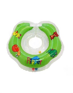 Круг на шею для купания малышей ROXY KIDS Flipper зеленый Roxy kids