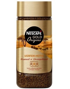 Кофе Gold Origins Uganda Kenya растворимый 85гр Nescafe