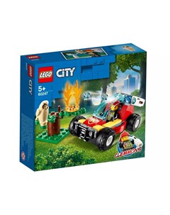 Конструктор City 60247 Лесные пожарные 84 детали Lego