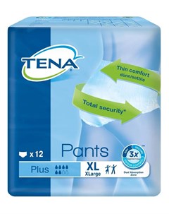 Трусы подгузники Pants Plus XL 12шт Tena