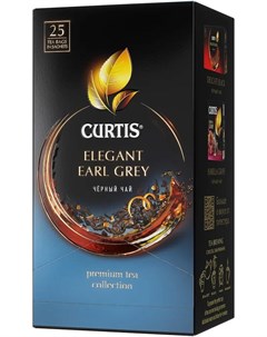 Чай черный Elegant Earl Grey 25 пакетиков Curtis