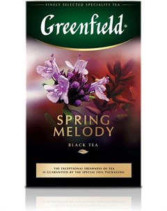 Чай черный Spring Melody 100гр Greenfield