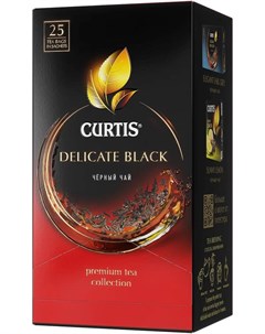 Чай черный Delicate Black 25 пакетиков Curtis