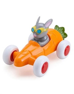 Машинка морковка с зайчиком 14см Viking toys