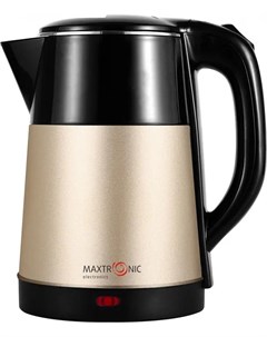 Чайник электрический MAXTRONIC MAX 604 1800Вт 2 2л бежево черный Bit