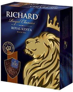 Чай черный Royal Kenya 100 пакетиков Richard
