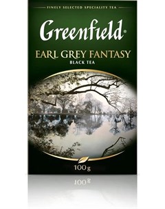 Чай черный Earl Grey Fantasy 100гр Greenfield