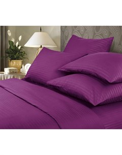 Комплект постельного белья Verossa Stripe Violet евро Нордтекс