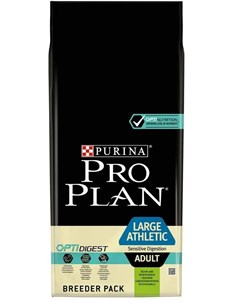 Сухой корм ProPlan для взрослых собак крупных пород с атлетическим телосложением с чувствительным пи Purina pro plan