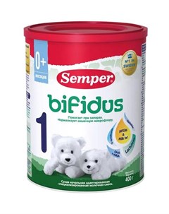 Сухая молочная смесь Bifidus 1 400гр Semper