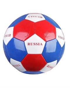 Мяч футбольный однослойный Russia 5 триколор Грат-вест
