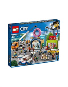Конструктор City Town 60233 Открытие магазина по продаже пончиков 790 деталей Lego