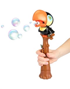 Игрушка для пускания мыльных пузырей Bubble Parrot Happy baby