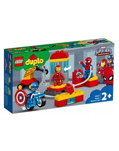 Конструктор Duplo Super Heroes 10921 Лаборатория супергероев 30 деталей Lego