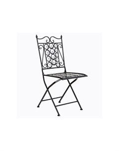 Складной стул риволи черный 47 5x95 0x41 5 см Object desire