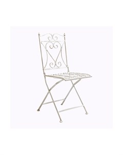 Складной прямоугольный стул тюильри белый антик белый 47 5x94 0x40 0 см Object desire