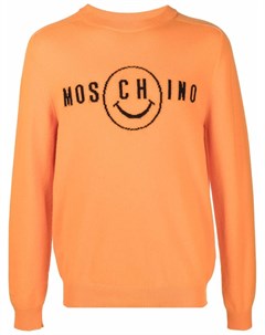 Джемпер с принтом Moschino