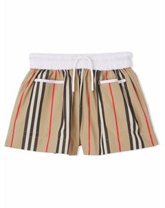 Шорты в полоску Icon Stripe Burberry kids