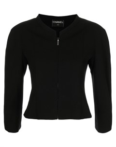Укороченная куртка на молнии Chanel pre-owned