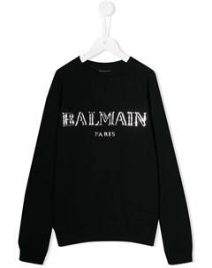 Толстовка с логотипом Balmain kids