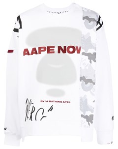 Толстовка с логотипом Aape by a bathing ape