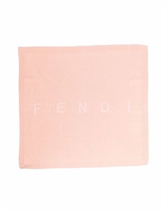 Одеяло с вышитым логотипом Fendi kids