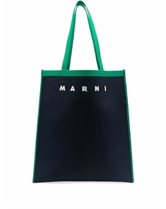 Сумка тоут с логотипом Marni