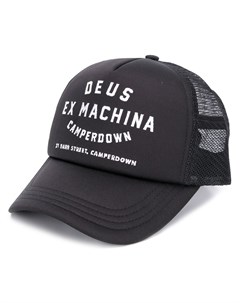 Кепка с вышитым логотипом Deus ex machina