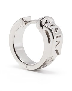 Серьга кольцо с логотипом Vivienne westwood
