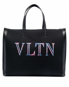 Большая сумка тоут с логотипом Valentino garavani