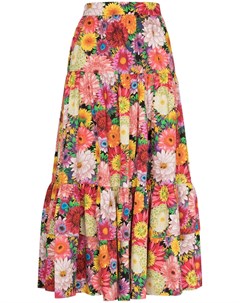 Ярусная юбка Didi с цветочным принтом Borgo de nor