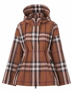 Клетчатая куртка с капюшоном Burberry