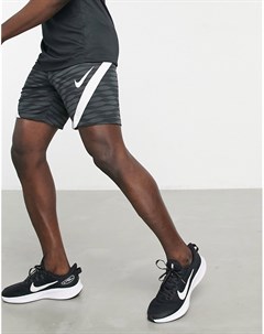 Черно белые шорты Strike Nike football