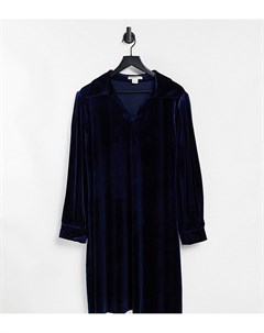 Цельнокройное платье мини с воротником в стиле 70 х Glamorous curve